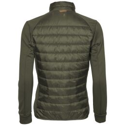 Pinewood Damen Power-Fleecejacke Finnveden Hybrid Olive XL