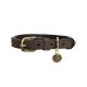 Kentucky Dogwear Hundehalsband Velvet Leather Braun