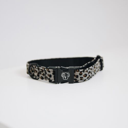 Kentucky Dogwear Hundehalsband Leopard Grau