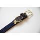 Kentucky Dogwear Hundehalsband geknüpftes Nylon Navy XL 71cm
