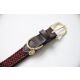 Kentucky Dogwear Hundehalsband geknüpftes Nylon Bordeaux XS 37cm