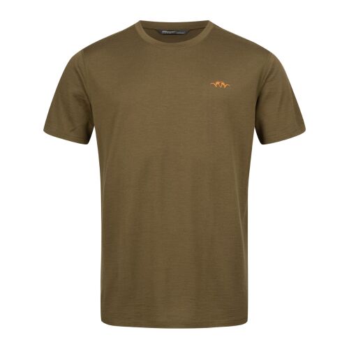 Blaser Herren Baselayer T-Shirt Merino 160 T Dark Olive M