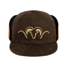 Blaser Unisex Kappe Insulated Suede Blaze Orange Dunkelbraun S/M