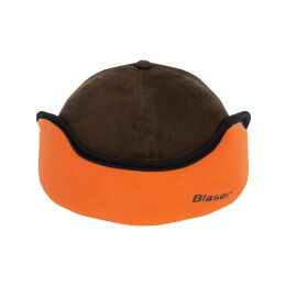Blaser Unisex Kappe Insulated Suede Blaze Orange Dunkelbraun S/M