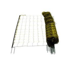 Horizont Wolfsabwehrnetz Doppelspitze 120cm hoch 50m lang