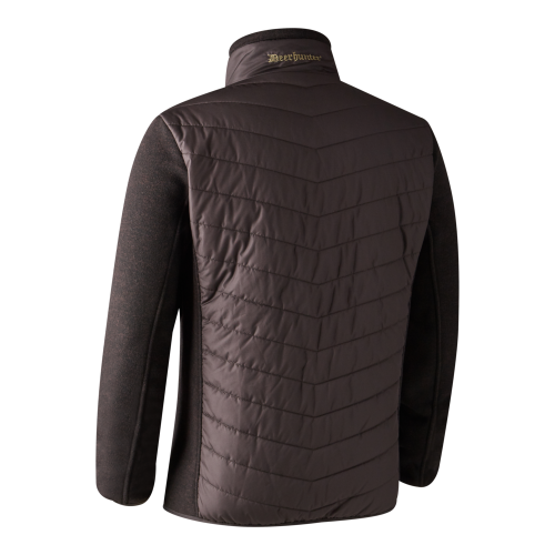 Deerhunter Moor wattierte Jacke mit Strick Dark Prune
