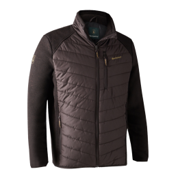 Deerhunter Moor wattierte Jacke mit Strick Dark Prune