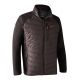 Deerhunter Moor wattierte Jacke mit Strick Dark Prune