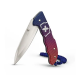 Victorinox Messer Evoke Alox Blau/Rot