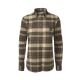 Chevalier Damen Flanellbluse Heron October Soil Brown Checked