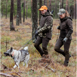 Pinewood Damen Hose Caribou Hunt Braun/Oliv 42-S