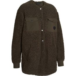 Northern Hunting Damen Wollhemdjacke Ragnhild Dark Green Dark Green 44