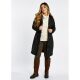 Dubarry Damen Mantel Redington Wax Cotton Black 36