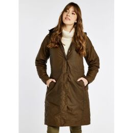 Dubarry Damen Mantel Redington Wax Cotton Ginger 40