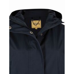 Dubarry Damen Mantel Alderford Waterproof Navy 38