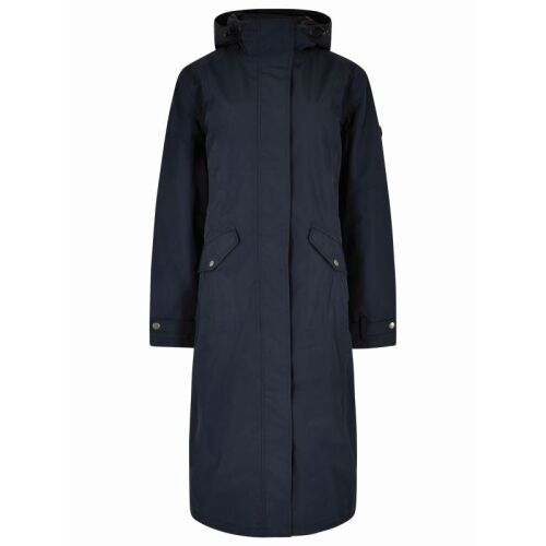 Dubarry Damen Mantel Alderford Waterproof Navy 40