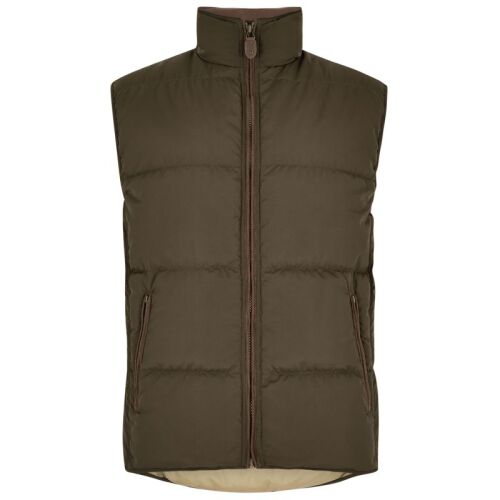 Dubarry Herren Weste Graystown down filled Olive S