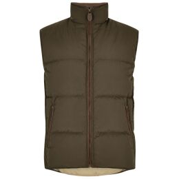 Dubarry Herren Weste Graystown down filled Olive S