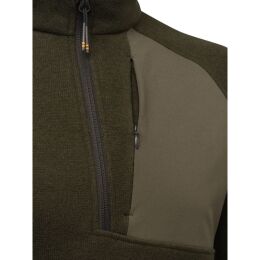 Beretta Herren Fleecepullover AbiskoHalf Zip Green Moss S