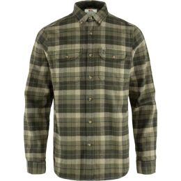 Fj&auml;llr&auml;ven Herren Hemd Singi Heavy Flannel Green-Deep Forest XXL