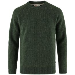 Fj&auml;llr&auml;ven Herren Pullover &Ouml;vik Rib Deep Forest XXL