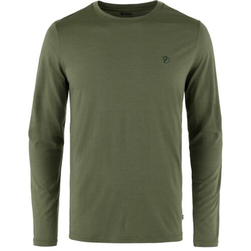 Fjällräven Herren Longsleeve Abisko Wool Laurel Green M