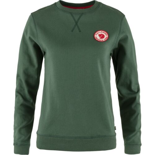 Fjällräven Damen Pullover 1960 Logo Badge Deep Patina S