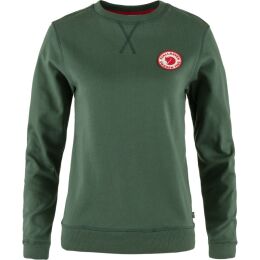 Fj&auml;llr&auml;ven Damen Pullover 1960 Logo Badge Deep Patina S