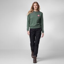 Fj&auml;llr&auml;ven Damen Pullover 1960 Logo Badge Deep Patina S
