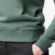 Fjällräven Damen Pullover 1960 Logo Badge Deep Patina S