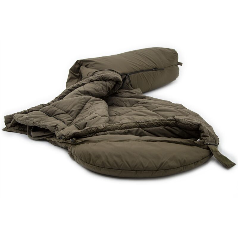 CARINTHIA Schlafsack Brenta Olive Medium rechts