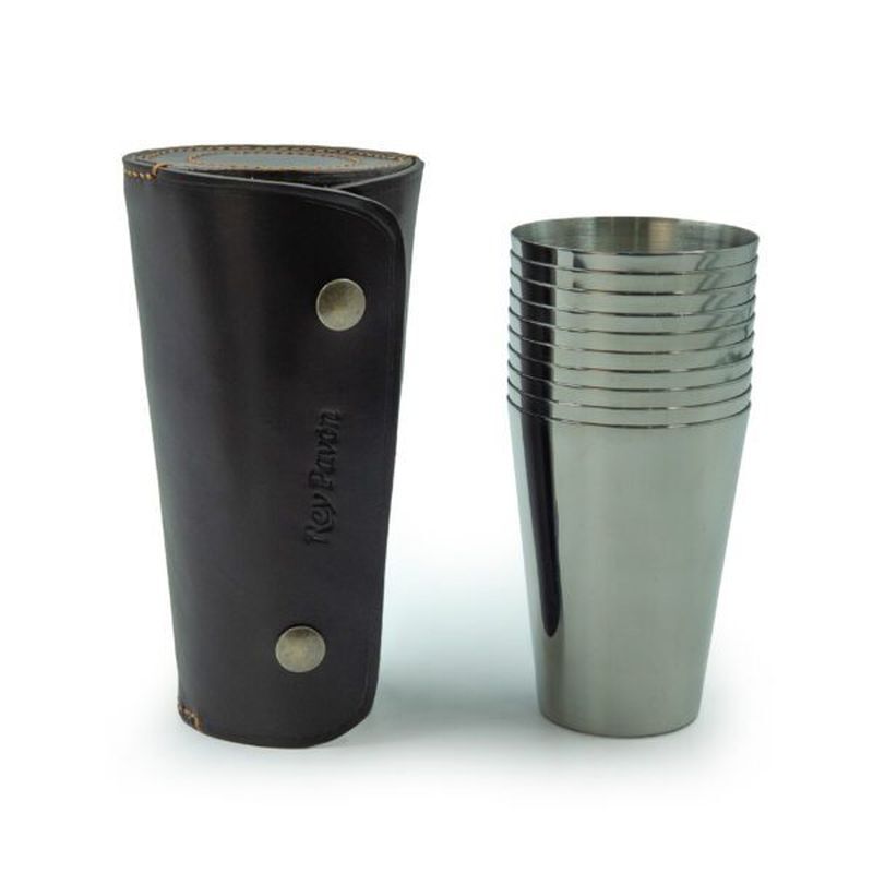 Rey Pavon Cups Case Alcan 6 Becher