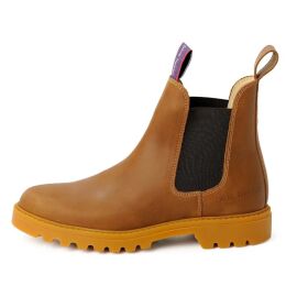 Blue Heeler Unisex Chelsea Boots Sydney Cognac 44