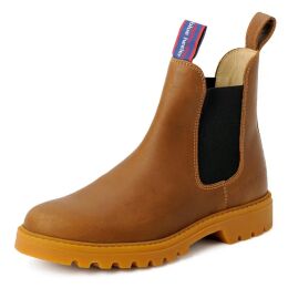 Blue Heeler Unisex Chelsea Boots Sydney Cognac 44