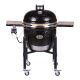 Monolith Grill BBQ Guru Edition Pro Serie 2.0 LeChef mit Gestell und Seitentischen