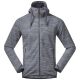 Bergans Herren Jacke Hareid Fleece Aluminium S
