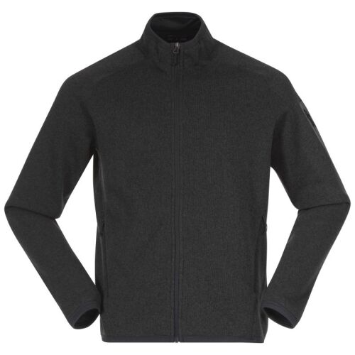 Bergans Herren Jacke Kamphaug Knitted Dark Shadow Grey L
