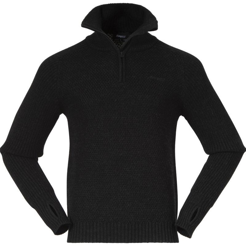Bergans Herren Pullover Ulriken Black S
