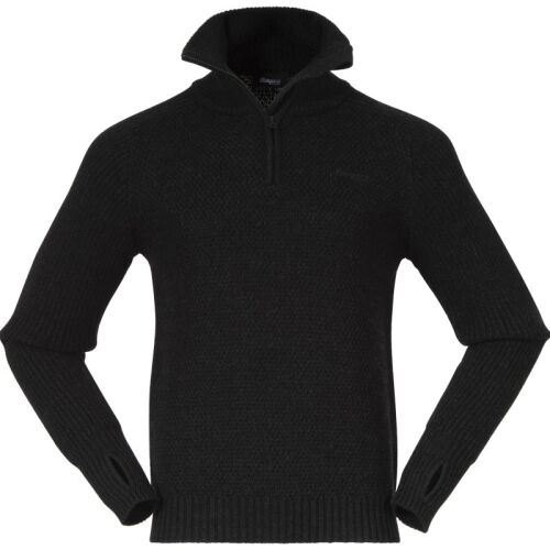 Bergans Herren Pullover Ulriken Black S
