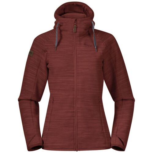 Bergans Damen Jacke Hareid Fleece Chianti Rot M