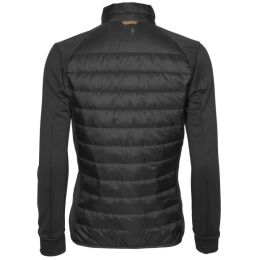 Pinewood Damen Power-Fleecejacke Finnveden Hybrid Schwarz S