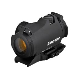 Aimpoint Rotpunktvisier Mod. Micro H-2 2 MOA / Schwarz incl. QD Schiene f&uuml;r Tikka T3/T3X