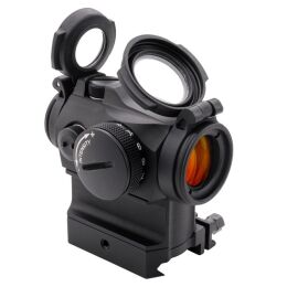 Aimpoint Rotpunktvisier Mod. Micro H-2 2 MOA / Schwarz incl. Adapter 39 mm f&uuml;r Weaver / Picatinny