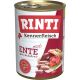 Rinti Hunde Nassfutter Dose Kennerfleisch Ente 400g