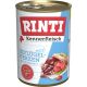 Rinti Hunde Nassfutter Dose Kennerfleisch Geflügelherzen 400g