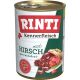 Rinti Hunde Nassfutter Dose Kennerfleisch Hirsch 400g