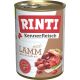 Rinti Hunde Nassfutter Dose Kennerfleisch Lamm 400g