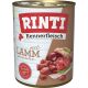 Rinti Hunde Nassfutter Dose Kennerfleisch Lamm 800g