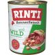 Rinti Hunde Nassfutter Dose Kennerfleisch Wild 800g