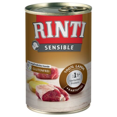 Rinti Hunde Nassfutter Dose Sensible Lamm & Kartoffel 400g